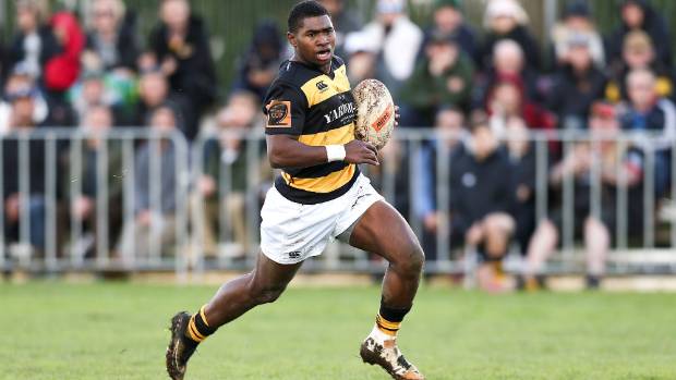 Kiniviliame Naholo scored two tries and set one up against Poverty Bay in Tikorangi on Saturday. 